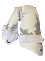 Trogon cricket white thigh pads