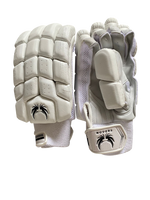 Trogon Cricket white batting gloves