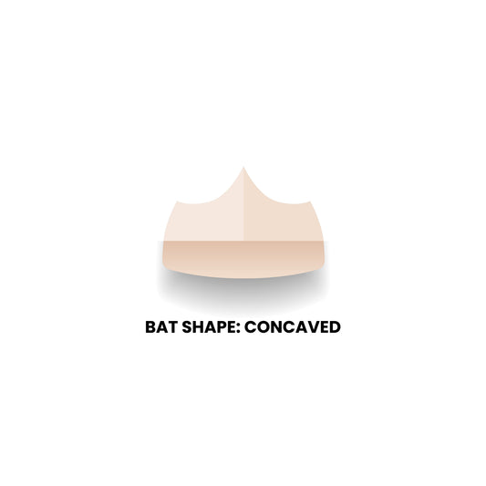 Concaved Cricket Bat Shape Explained