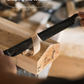 Shaping a Trogon cricket bat