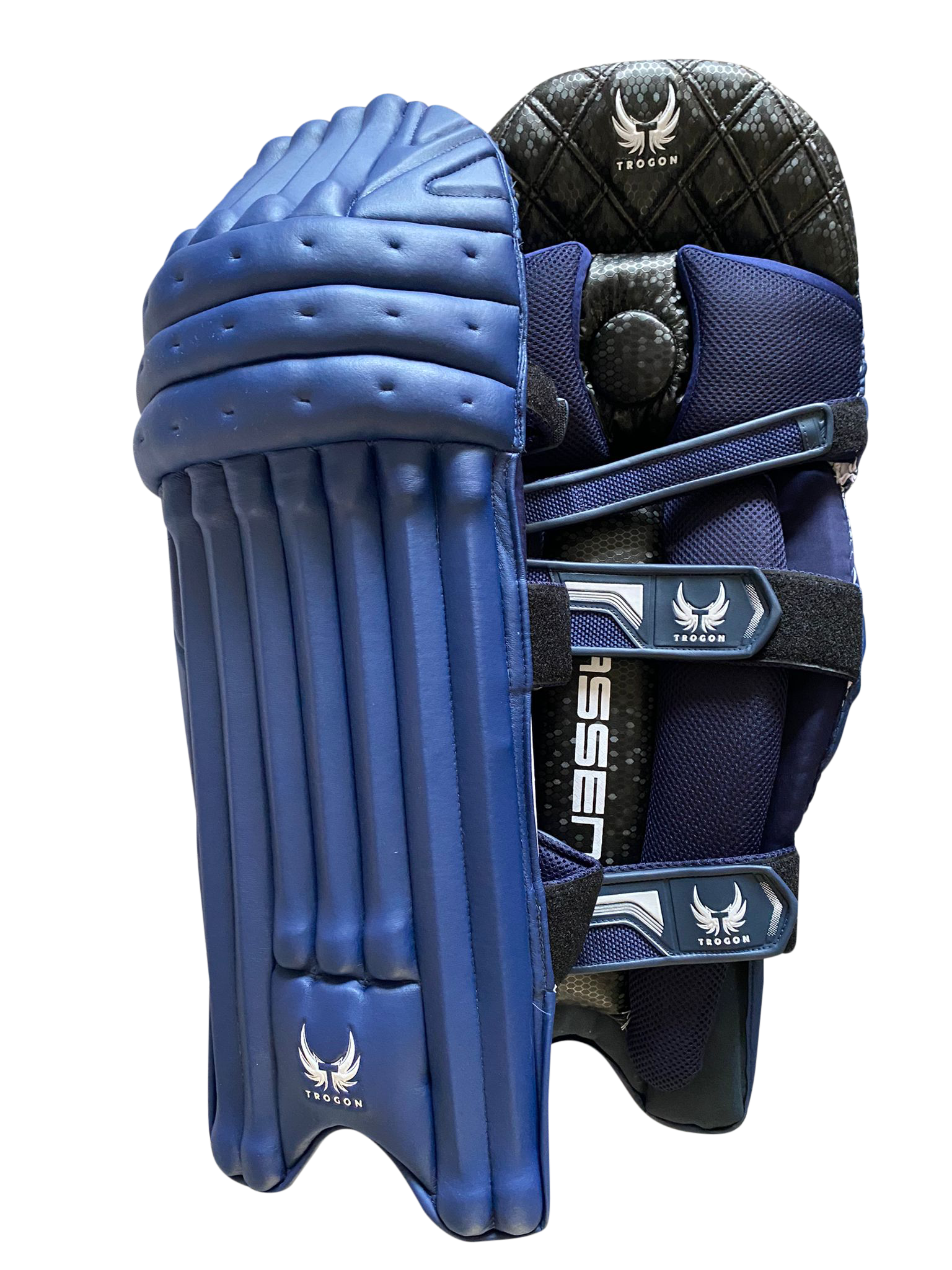 Trogon Cricket blue batting pads