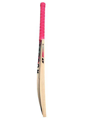 A Grade 2, Short Handle English Willow Cricket Bat Weighing 2lb 4oz Designed for Ladies. A Full-Length Bow, Large Sweet Spot With an Incredible Ping, Perfect for Any Serious Female Cricketer