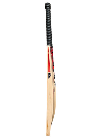 A Short Handle, Grade 2 English Willow Cricket Bat That Weighs 2lb 8oz. A Beautifully Balanced Cricket Bat, With a Full Blade-Bow, Lovely Grain Structure, Massive Profiles (Edges and Spine) and an Incredible Ping, a Truly Remarkable Cricket Bat.