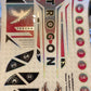 Trogon Cricket Bat Stickers