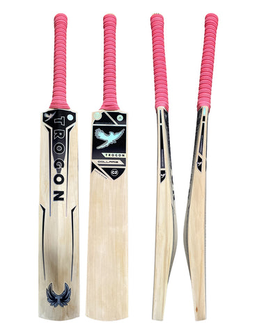 Grade 2 English Willow Short Handle Adult Cricket Bat Weighing 2lb 12oz. 6 Grains, Full Bow With a Pickup Weighing 2lb 10oz, a Lovely Grade 2 With a Great Ping