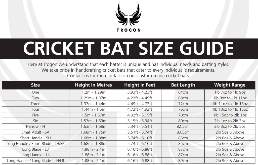 Size chart image
