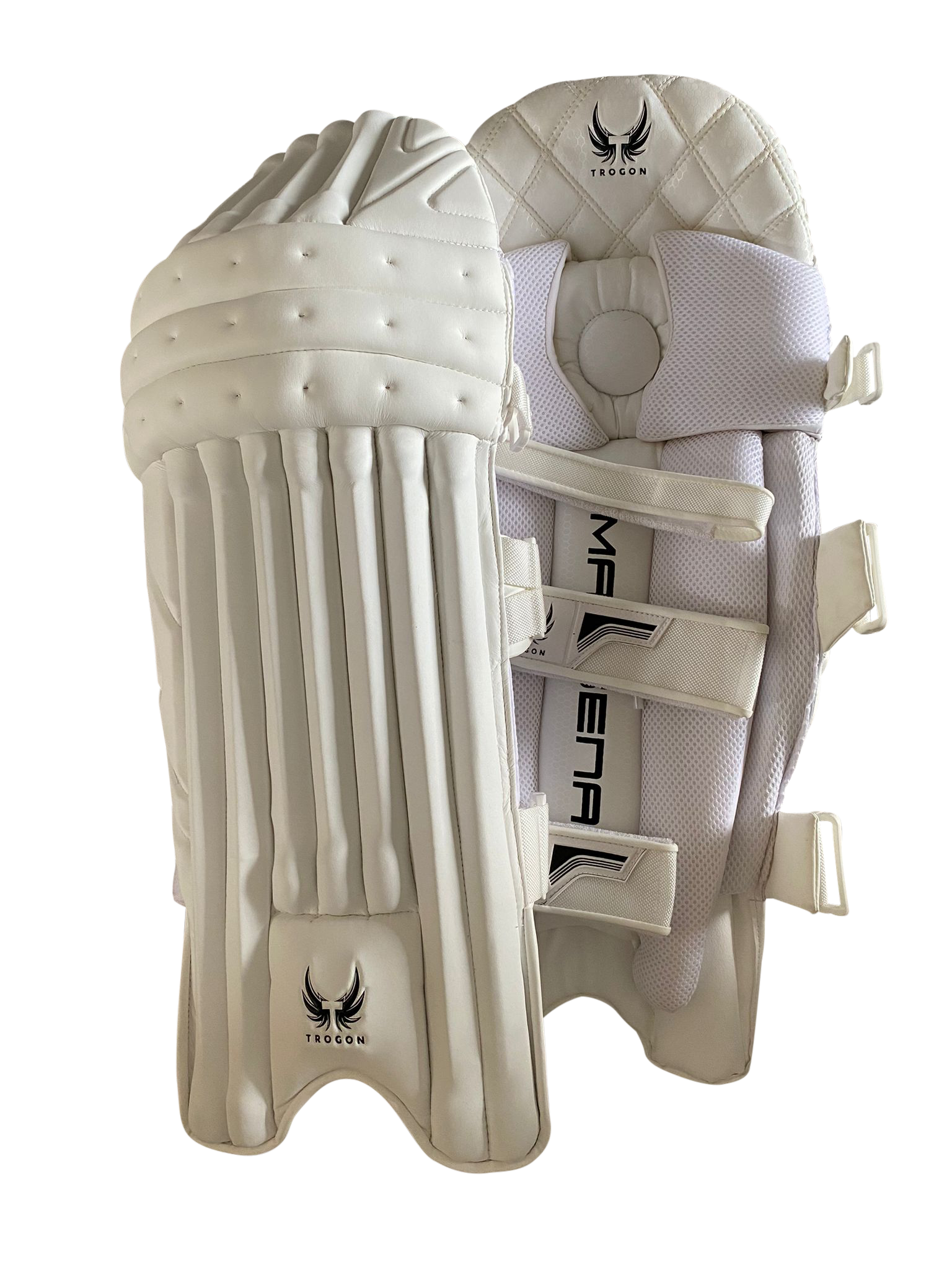 Trogon Cricket white batting pads
