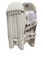 Trogon Cricket white wicket keeping pads